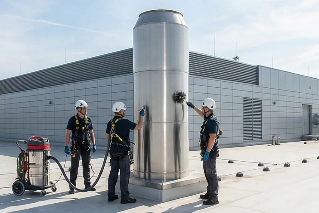 Baca Temizliği Sırasında Çatıdaki Antenlere Dikkat!