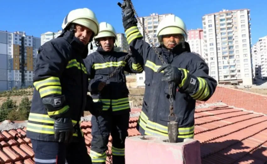 Kurban Bayramı'nda Et İşleme Tesisleri Baca Temizliği